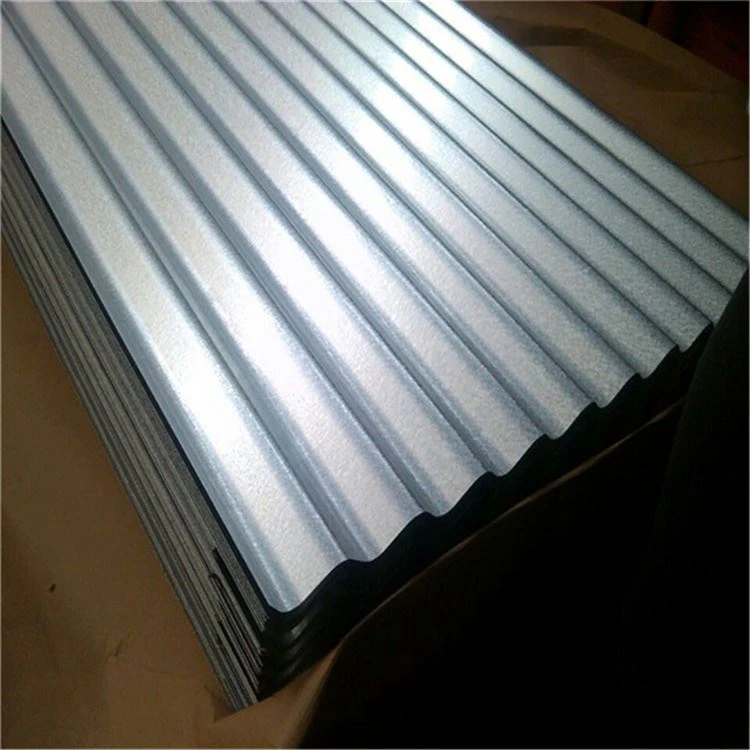 Corrugated metal roofing
